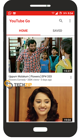 YouTube Go ; TechZip 1