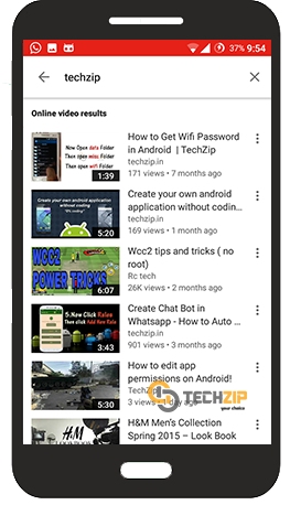 YouTube Go ; TechZip 2