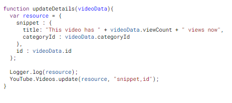 How to Change YouTube Title With Real Time View Count - Update Google Script